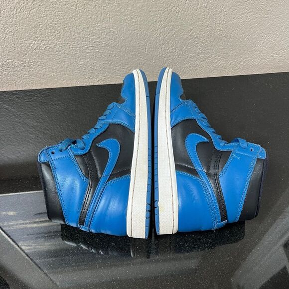 Nike Air Jordan 1 Retro High OG Dark Marina Blue Women’s Size 5.5 555088-404 - Picture 5 of 8